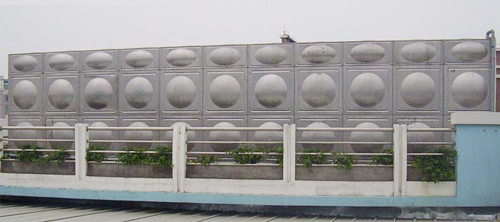 Stainless steel fire water tank