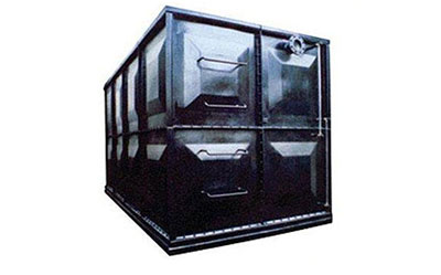 Hot enamel water tank